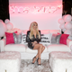 Erika Girardi at the launch of her shoe dazzle collection